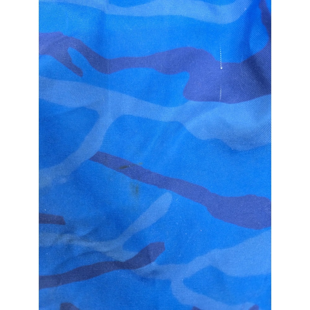 Under Armour Youth Athletic Shorts  YLG Blue/Green - Picture 5 of 10